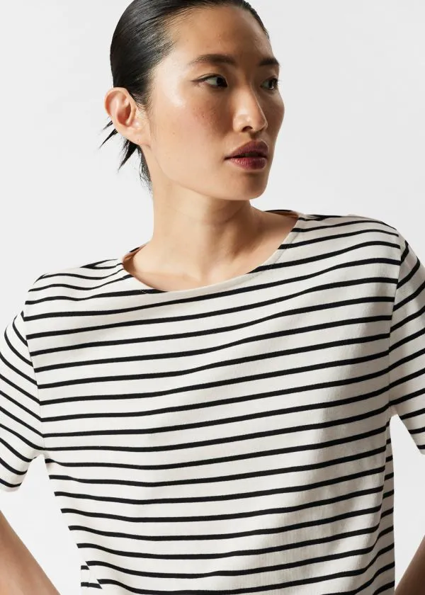 and Other Stories Striped TShirt Blackandwhite Striped Women Tops and Tshirts