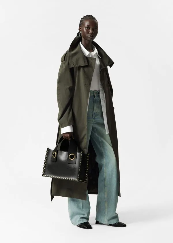 and Other Stories Studded Mirum Tote Bag Black Women Tote Bags