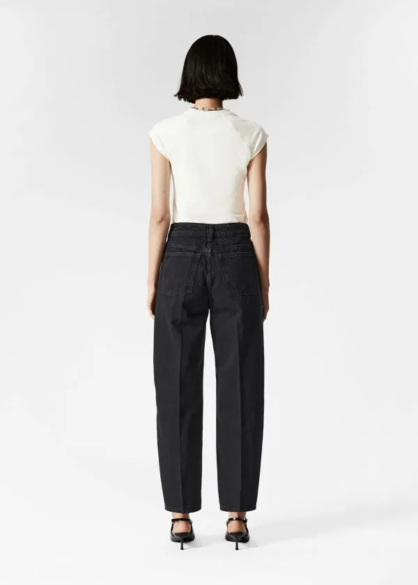 and Other Stories Tapered Jeans Black Women Jeans