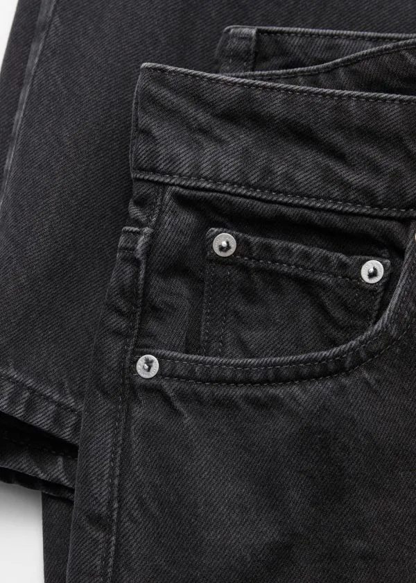 and Other Stories Tapered Jeans Black Women Jeans