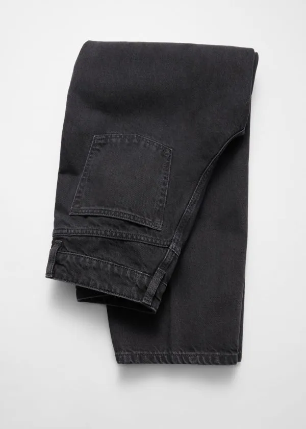 and Other Stories Tapered Jeans Black Women Jeans