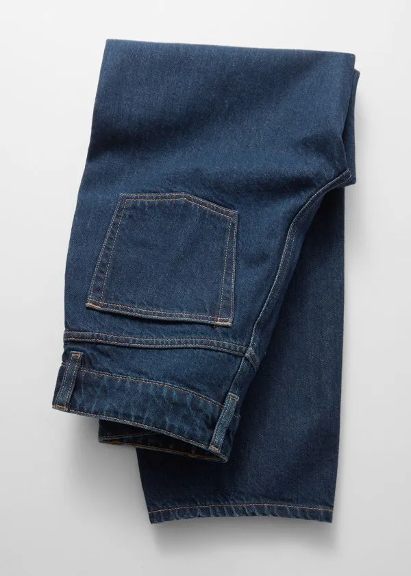 and Other Stories Tapered Jeans Medium Blue Women Jeans