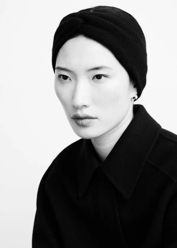 and Other Stories TwistFront Cashmere Headband Black Women Headwear and Other Stories TwistFront Cashmere Headband Black Women Headwear