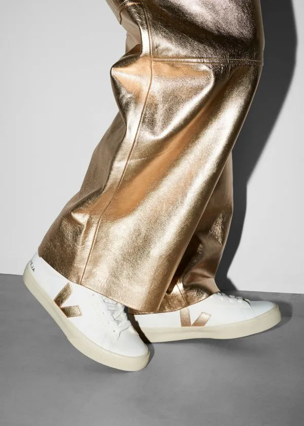 and Other Stories Veja Campo Leather Sneakers Ivory Women Sneakers