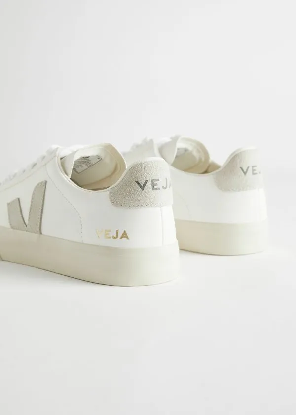 and Other Stories Veja Campo Leather Sneakers Whiteandbeige Women Sneakers