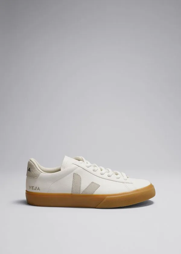 and Other Stories Veja Campo Leather Sneakers Whiteandgrey Women Sneakers
