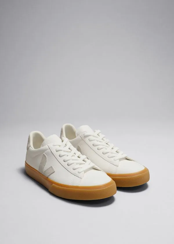 and Other Stories Veja Campo Leather Sneakers Whiteandgrey Women Sneakers