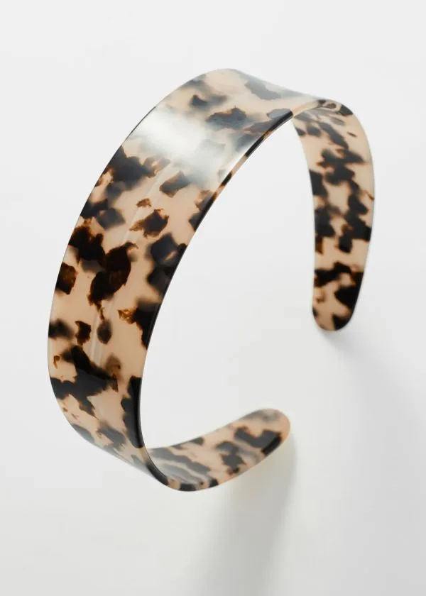 and Other Stories Wide Classic Headband Tortoise Women Hair Accessories