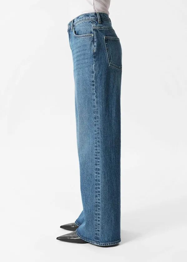 and Other Stories WideLeg Jeans Blue Women Jeans