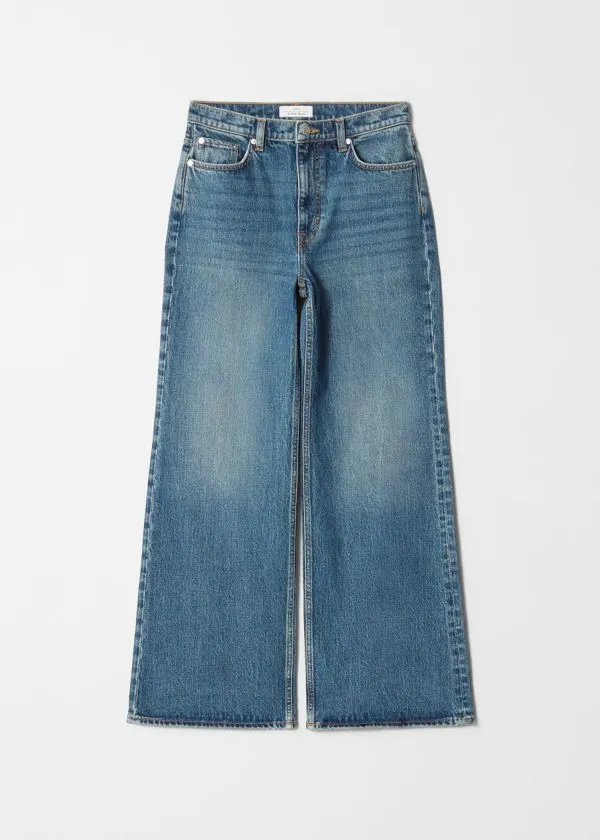 and Other Stories WideLeg Jeans Blue Women Jeans