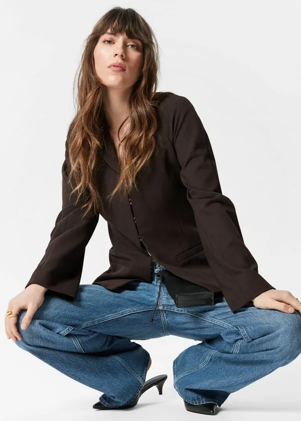 and Other Stories WideLeg Jeans Blue Women Jeans