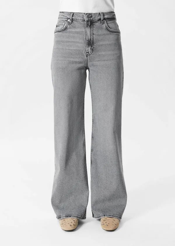 and Other Stories WideLeg Jeans Grey Women Jeans
