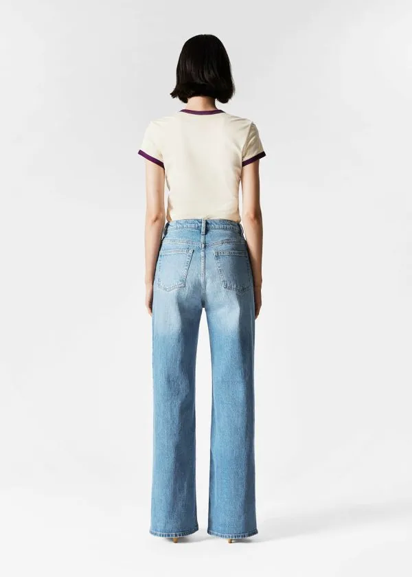 and Other Stories WideLeg Jeans Light Blue Women Jeans