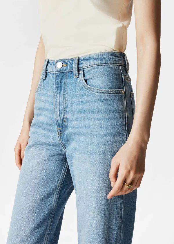 and Other Stories WideLeg Jeans Light Blue Women Jeans