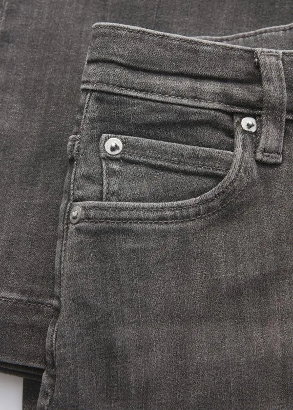 and Other Stories Wide PressCrease Jeans Dark Grey Women Jeans
