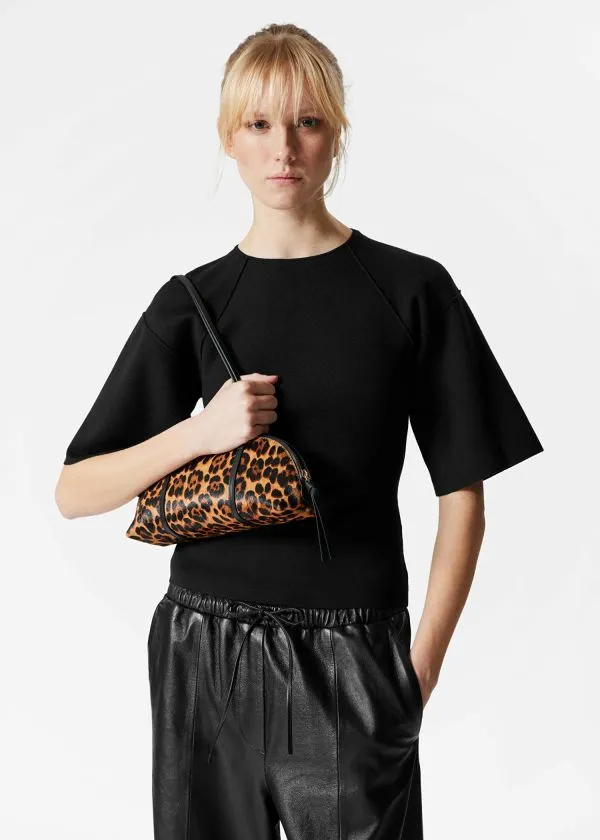 and Other Stories WideSleeve OpenBack Top Black Women Tops and Tshirts