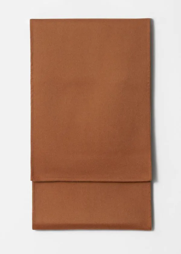 and Other Stories WoolBlend Felt Scarf Brown Women Scarves