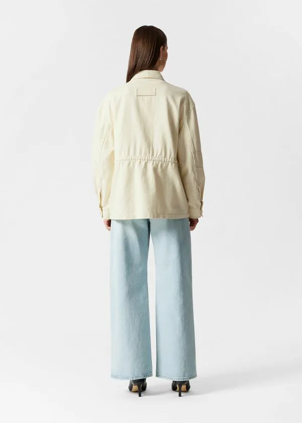 and Other Stories Workwear Jacket Cream Women Jackets and Coats