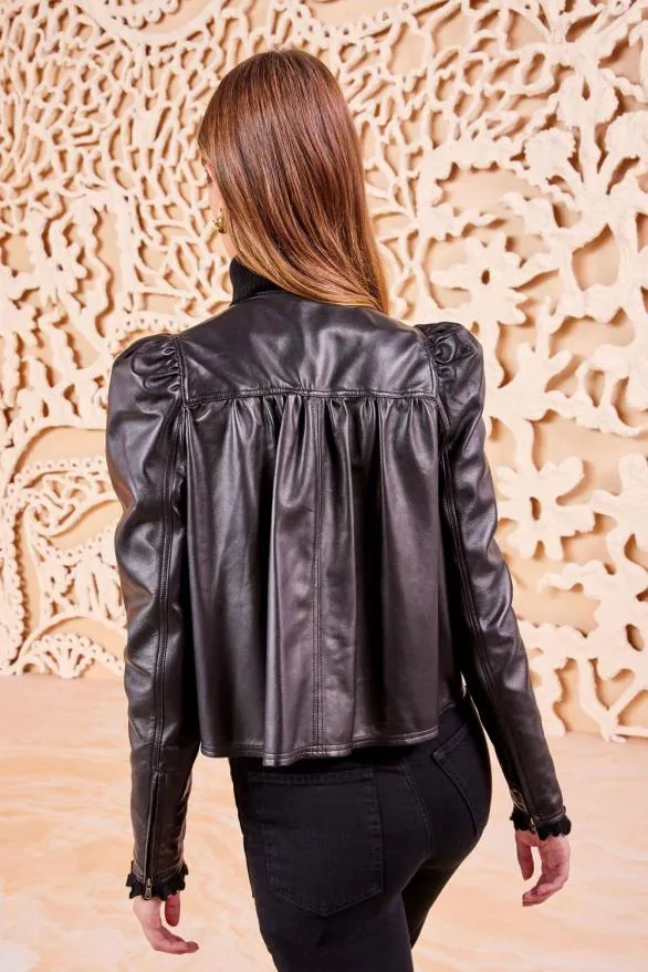 Anouk Jacket Noir Women Ulla Johnson Coats And Jackets Anouk Jacket Noir Women Ulla Johnson Coats And Jackets