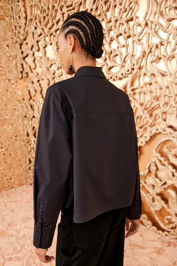 Aria Blouse Noir Women Ulla Johnson Tops Aria Blouse Noir Women Ulla Johnson Tops