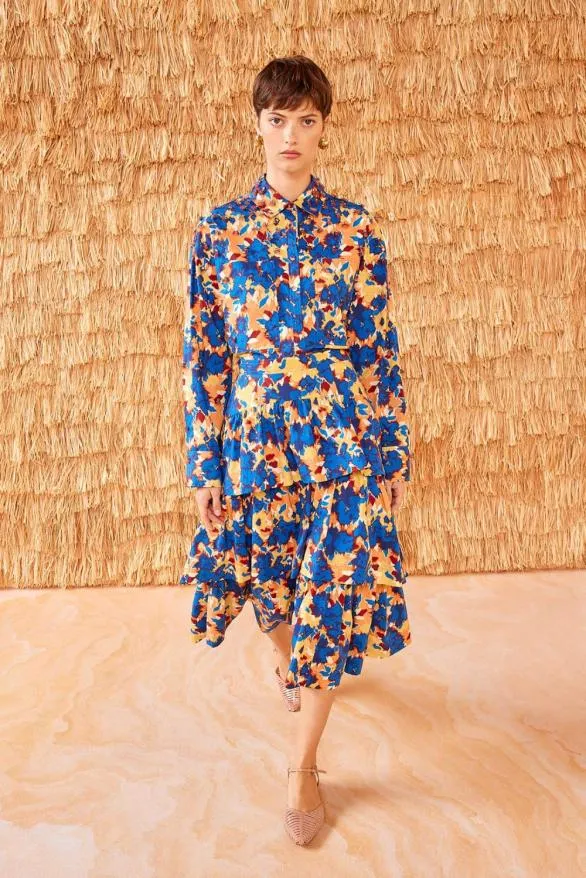 Aria Blouse Wildflower Women Ulla Johnson Tops