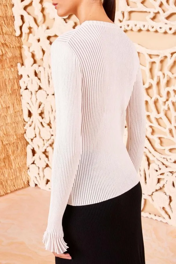 Aster Top Cowrie Women Ulla Johnson Knits Aster Top Cowrie Women Ulla Johnson Knits