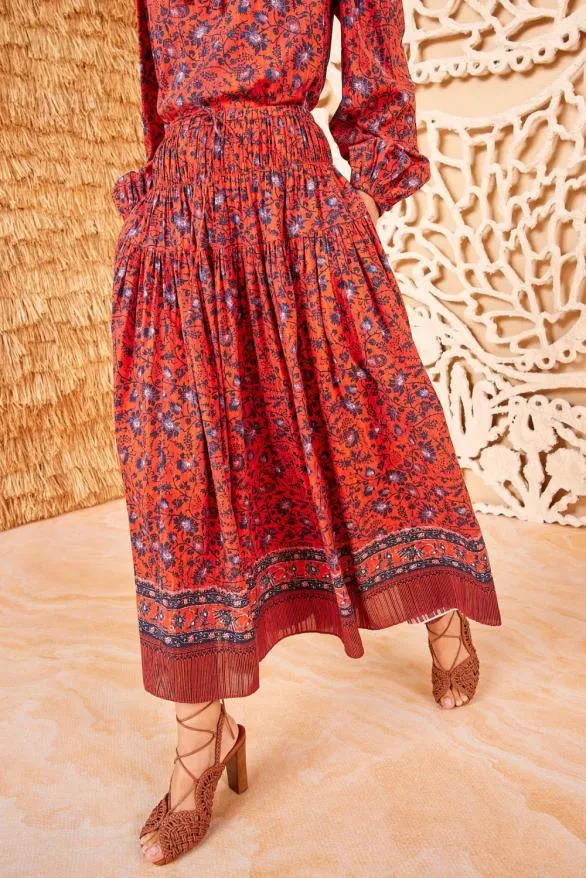 Avia Skirt Poppy Women Ulla Johnson Skirts And Shorts Avia Skirt Poppy Women Ulla Johnson Skirts And Shorts