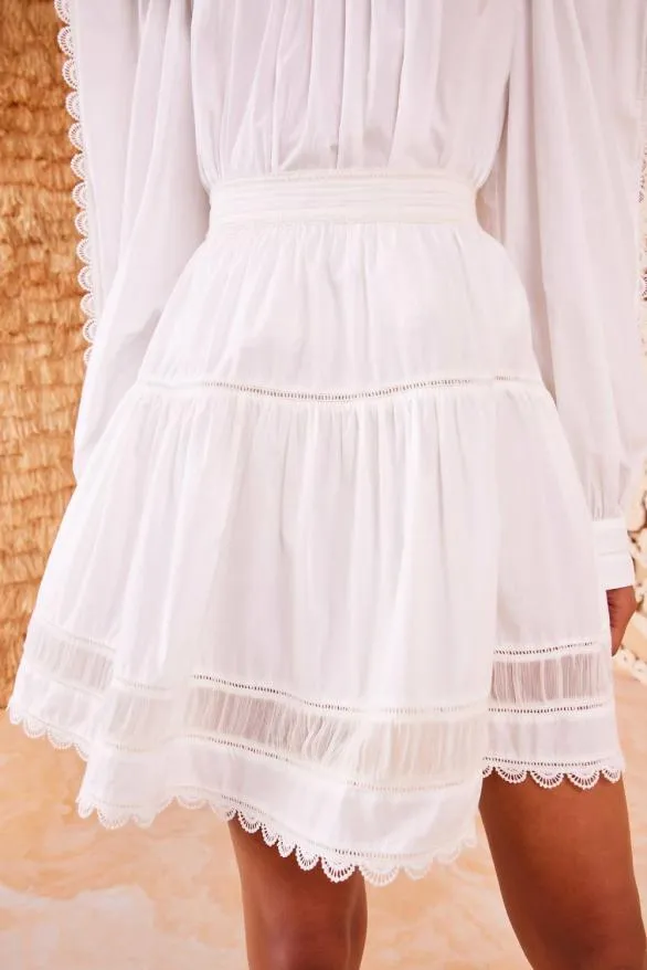 Ayla Skirt Cowrie Women Ulla Johnson Skirts And Shorts Ayla Skirt Cowrie Women Ulla Johnson Skirts And Shorts