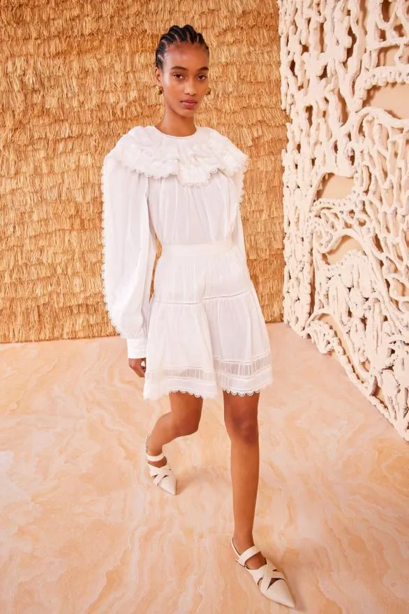 Ayla Skirt Cowrie Women Ulla Johnson Skirts And Shorts Ayla Skirt Cowrie Women Ulla Johnson Skirts And Shorts