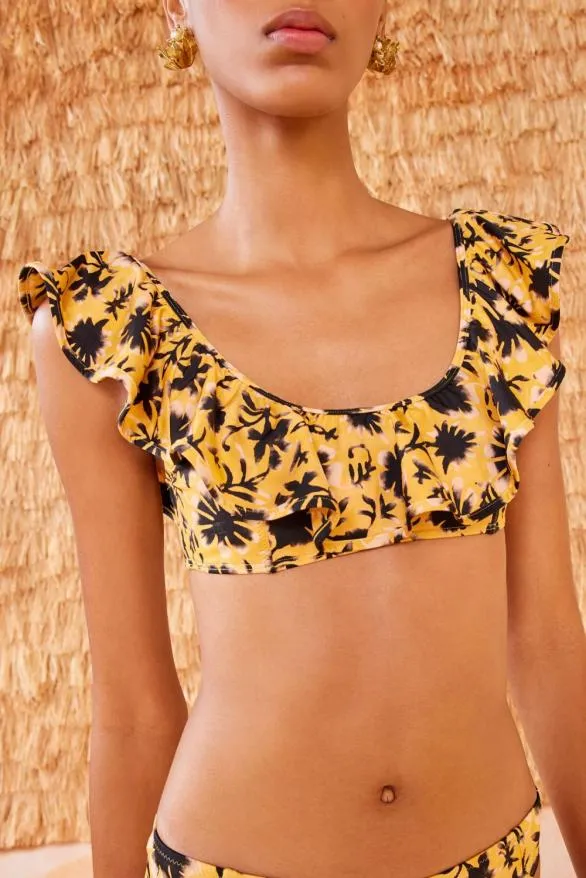 Azores Bikini Top Zinnia Women Ulla Johnson Swimwear Azores Bikini Top Zinnia Women Ulla Johnson Swimwear