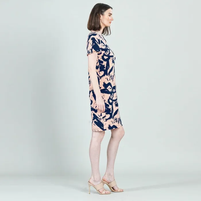Back Keyhole Dress 8211 Splash Stroke 8211 Final Sale Women Clara Sunwoo Dresses Jumpsuits
