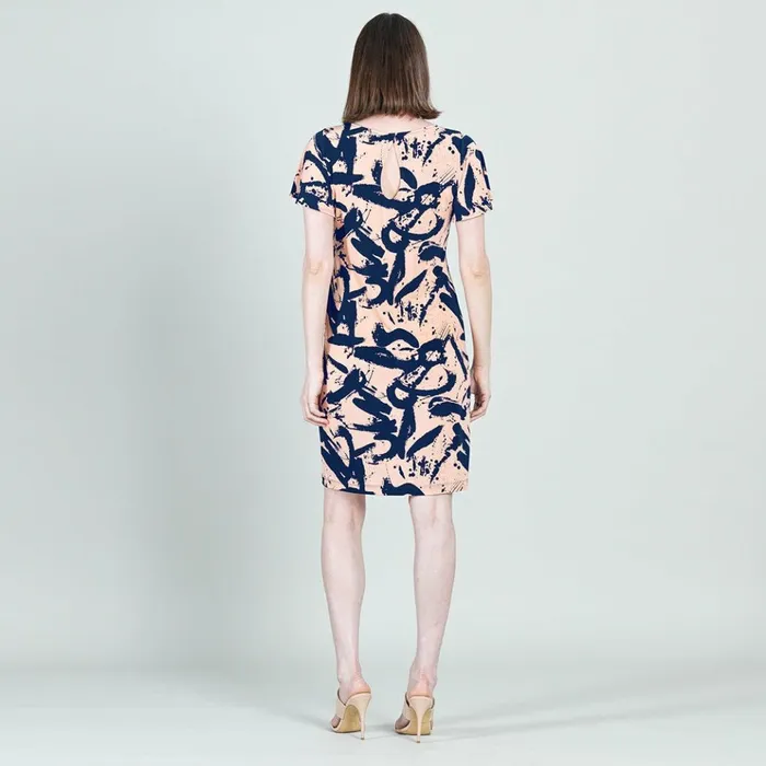 Back Keyhole Dress 8211 Splash Stroke 8211 Final Sale Women Clara Sunwoo Dresses Jumpsuits