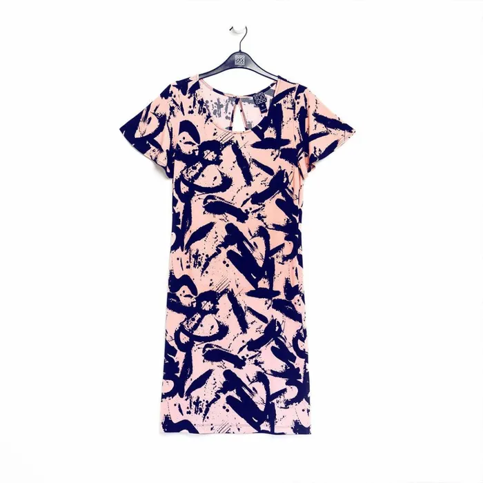 Back Keyhole Dress 8211 Splash Stroke 8211 Final Sale Women Clara Sunwoo Dresses Jumpsuits