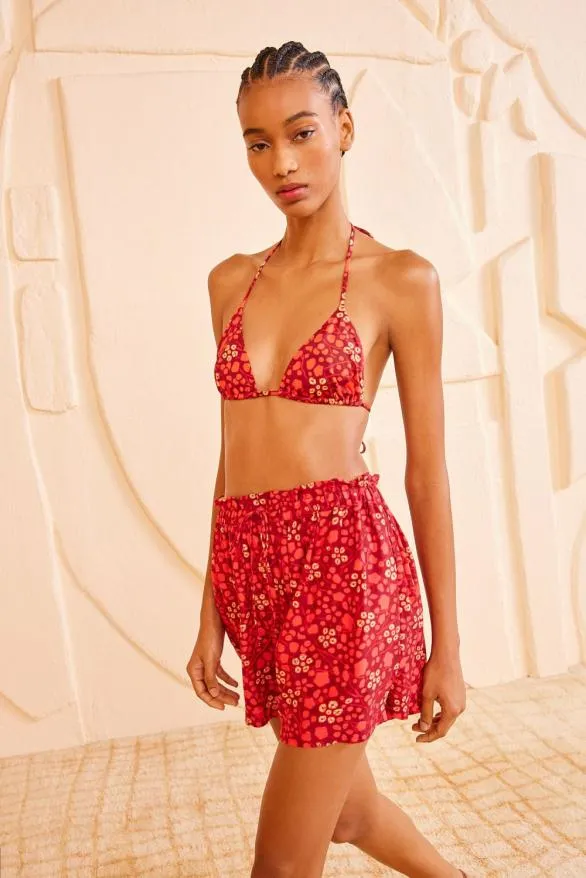 Bijou Short Coral Women Ulla Johnson Skirts And Shorts