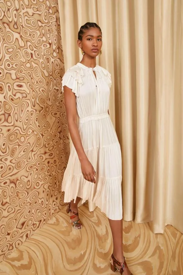 Blaire Dress Blanc Women Ulla Johnson Dresses