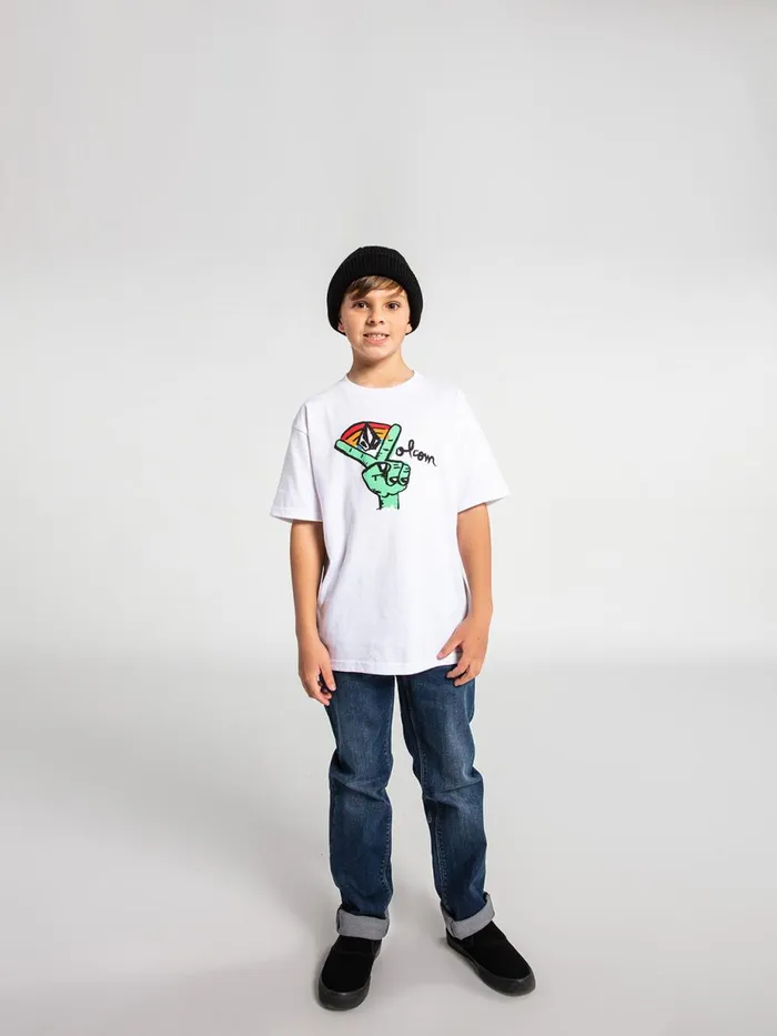 Boys Jeans Volcom Big Boys Vorta Jeans 8211 Middle Broken Blue
