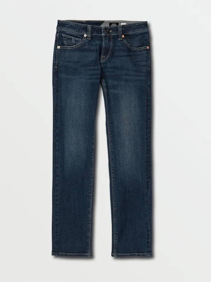 Boys Jeans Volcom Big Boys Vorta Slim Fit Jeans 8211 Atlantic