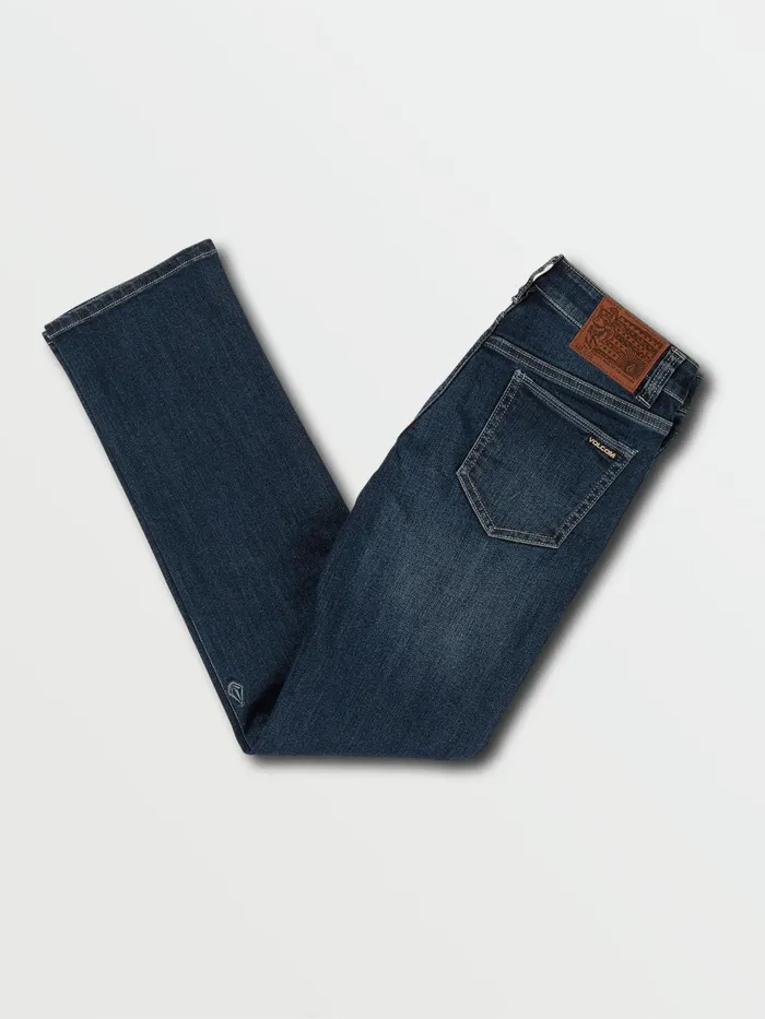 Boys Jeans Volcom Big Boys Vorta Slim Fit Jeans 8211 Atlantic