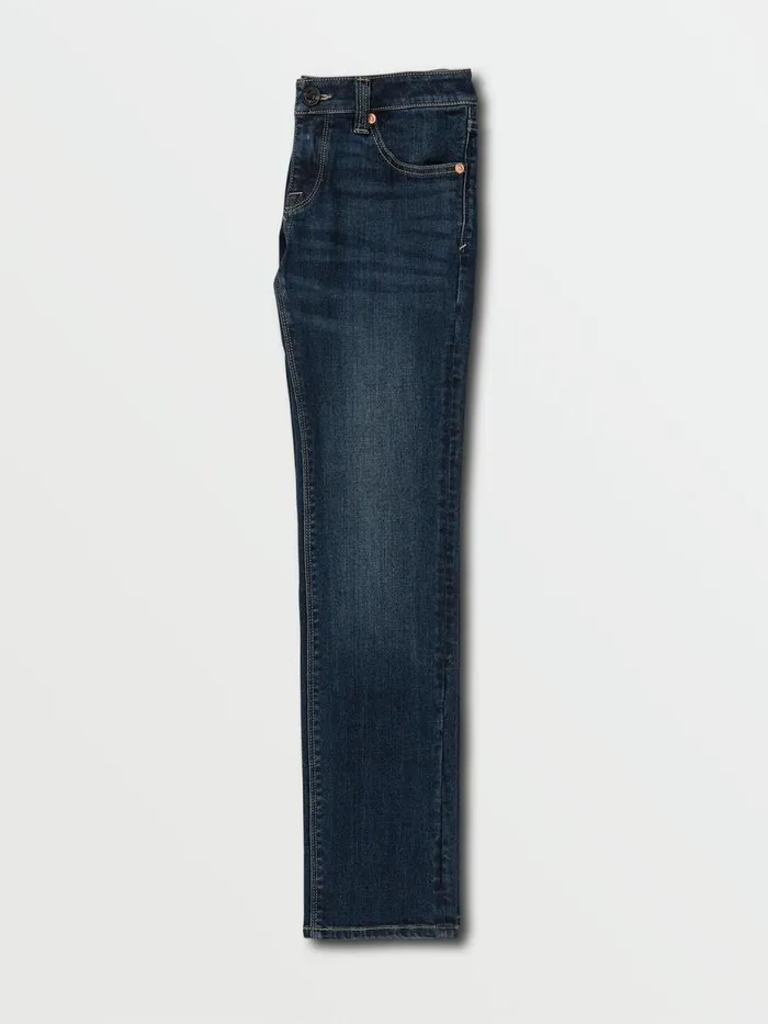 Boys Jeans Volcom Big Boys Vorta Slim Fit Jeans 8211 Atlantic