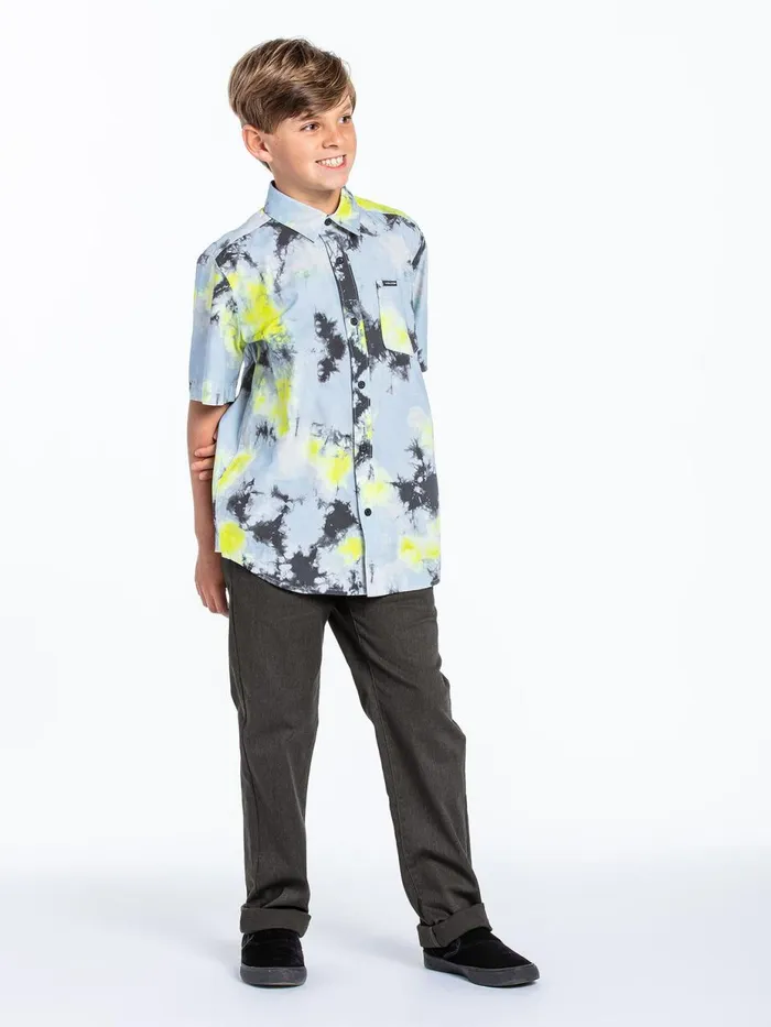 Boys Pants Volcom Big Boys Frickin Modern Stretch Pants 8211 Charcoal Heather