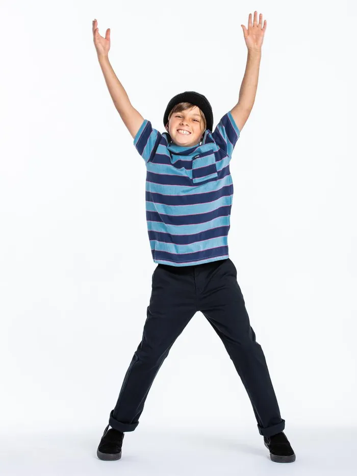 Boys Pants Volcom Big Boys Frickin Modern Stretch Pants 8211 Dark Navy