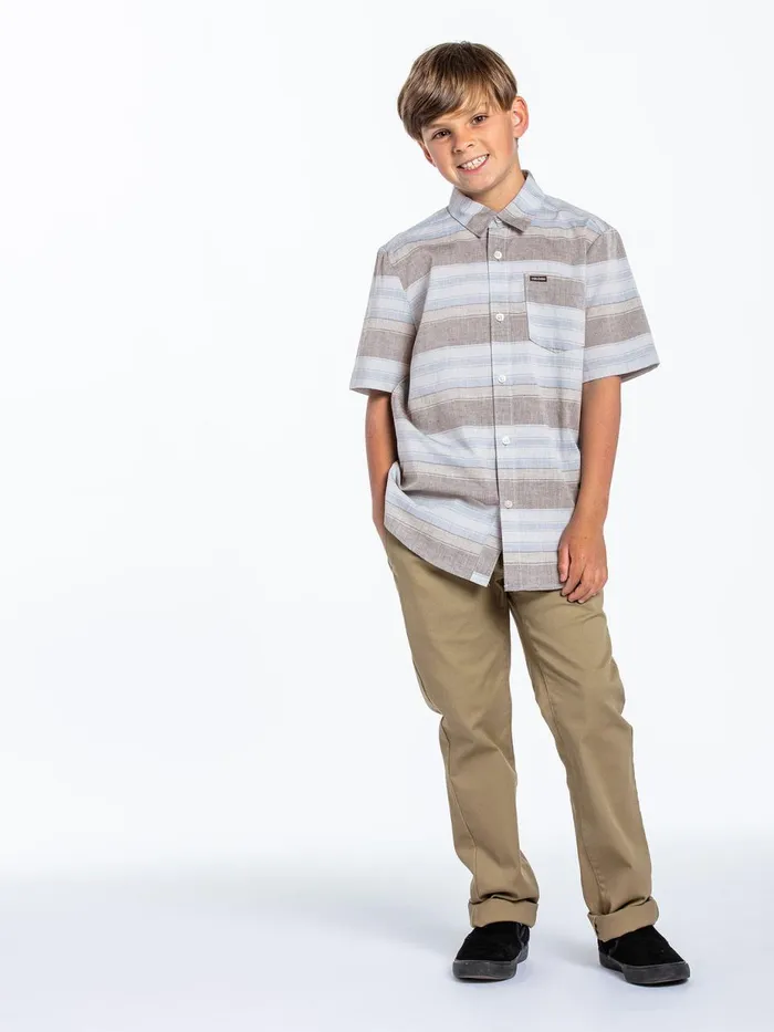 Boys Pants Volcom Big Boys Frickin Modern Stretch Pants 8211 Khaki