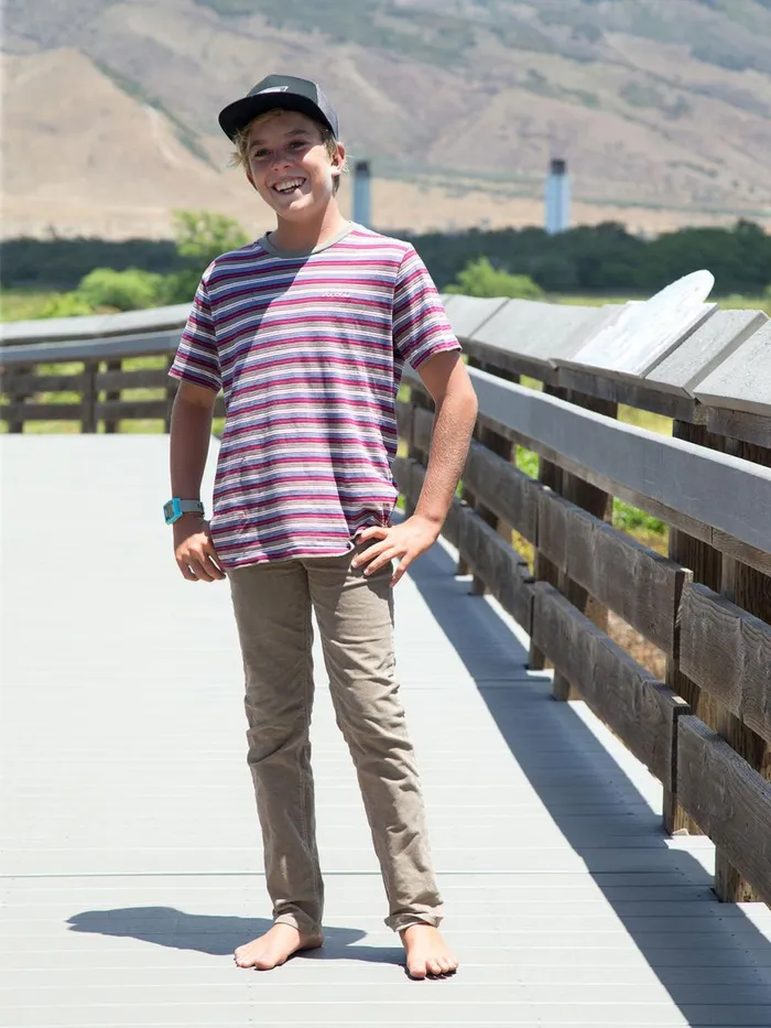 Boys Pants Volcom Big Boys Frickin Modern Stretch Pants 8211 Khaki