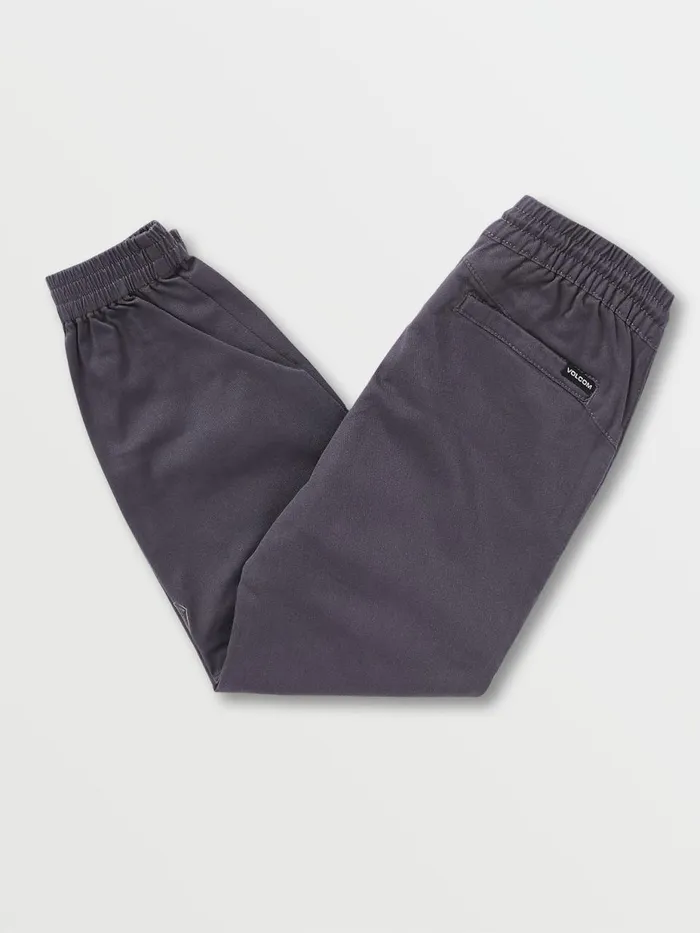 Boys Pants Volcom Big Boys Frickin Slim Jogger Pants 8211 Charcoal