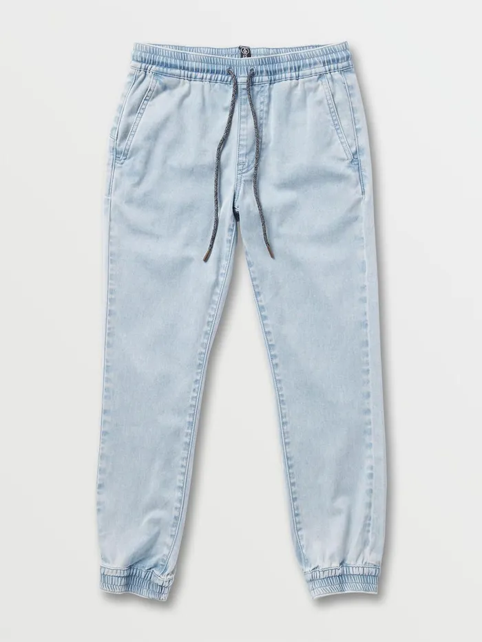 Boys Pants Volcom Big Boys Frickin Slim Jogger Pants 8211 Cloud Blue