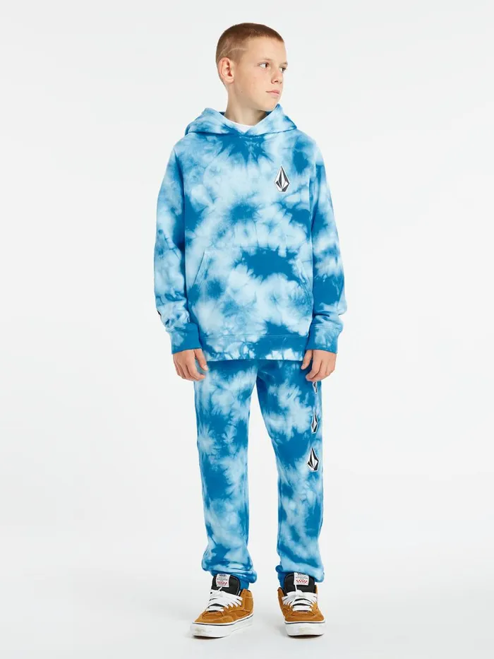 Boys Pants Volcom Big Boys Iconic Stone Fleece Pants 8211 Maliblue
