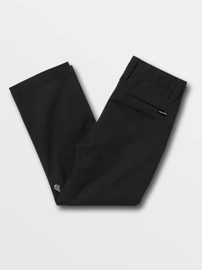 Boys Pants Volcom Little Boys Frickin Modern Stretch Pants 8211 Black