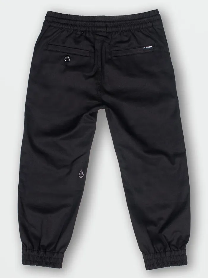 Boys Pants Volcom Little Boys Frickin Slim Jogger Pants 8211 Black