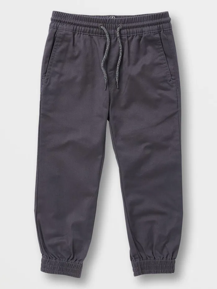 Boys Pants Volcom Little Boys Frickin Slim Jogger Pants 8211 Charcoal