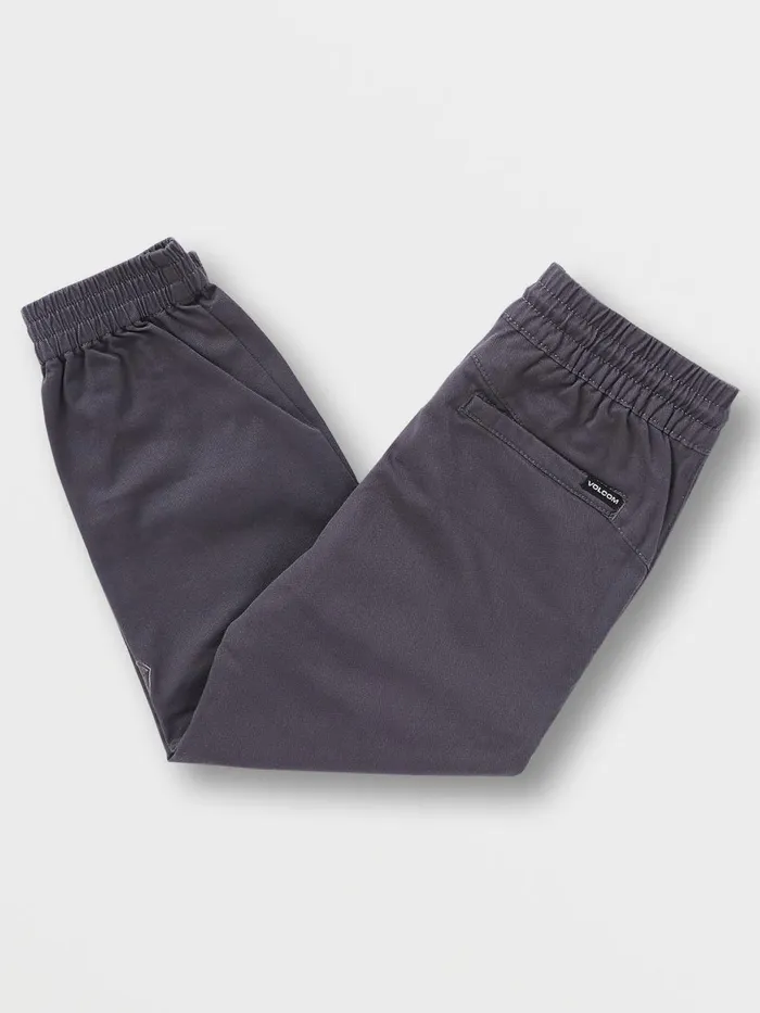 Boys Pants Volcom Little Boys Frickin Slim Jogger Pants 8211 Charcoal
